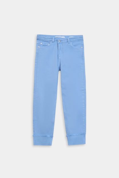 Frayed Hem Jeans - Cougar Clothing