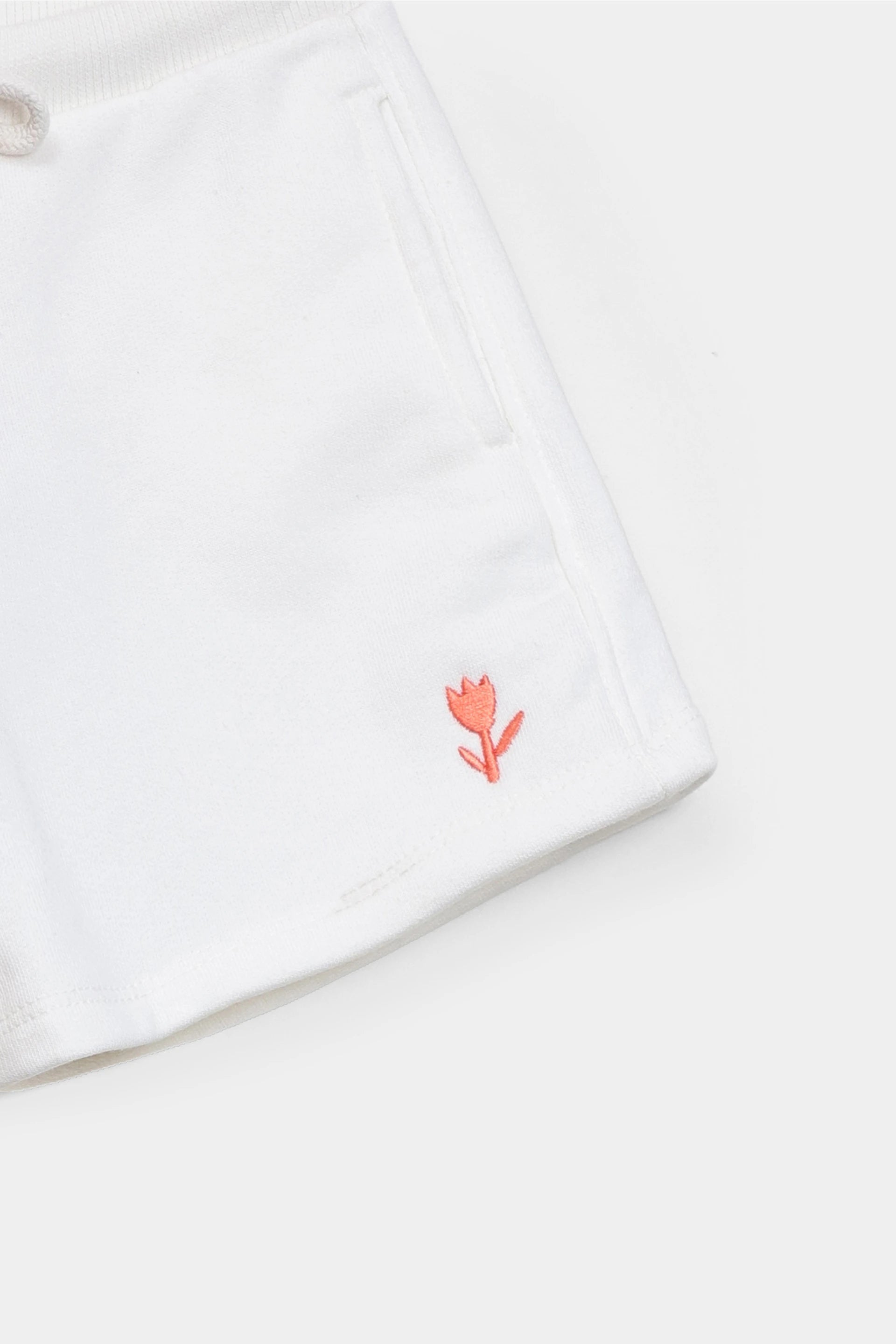 Embroidered Knitted Shorts - Cougar Clothing