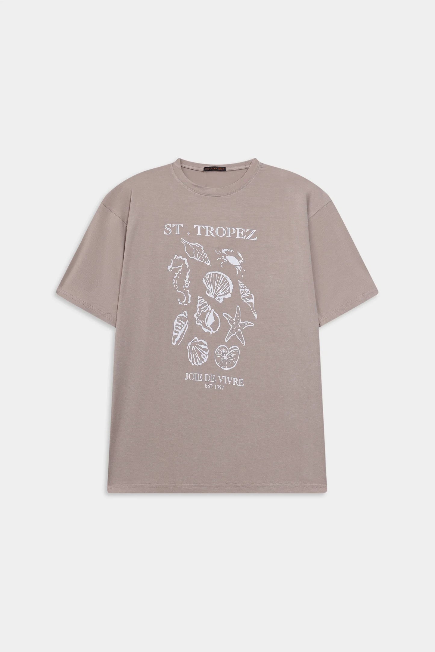 St.Tropez Graphic T-Shirt - Cougar Clothing