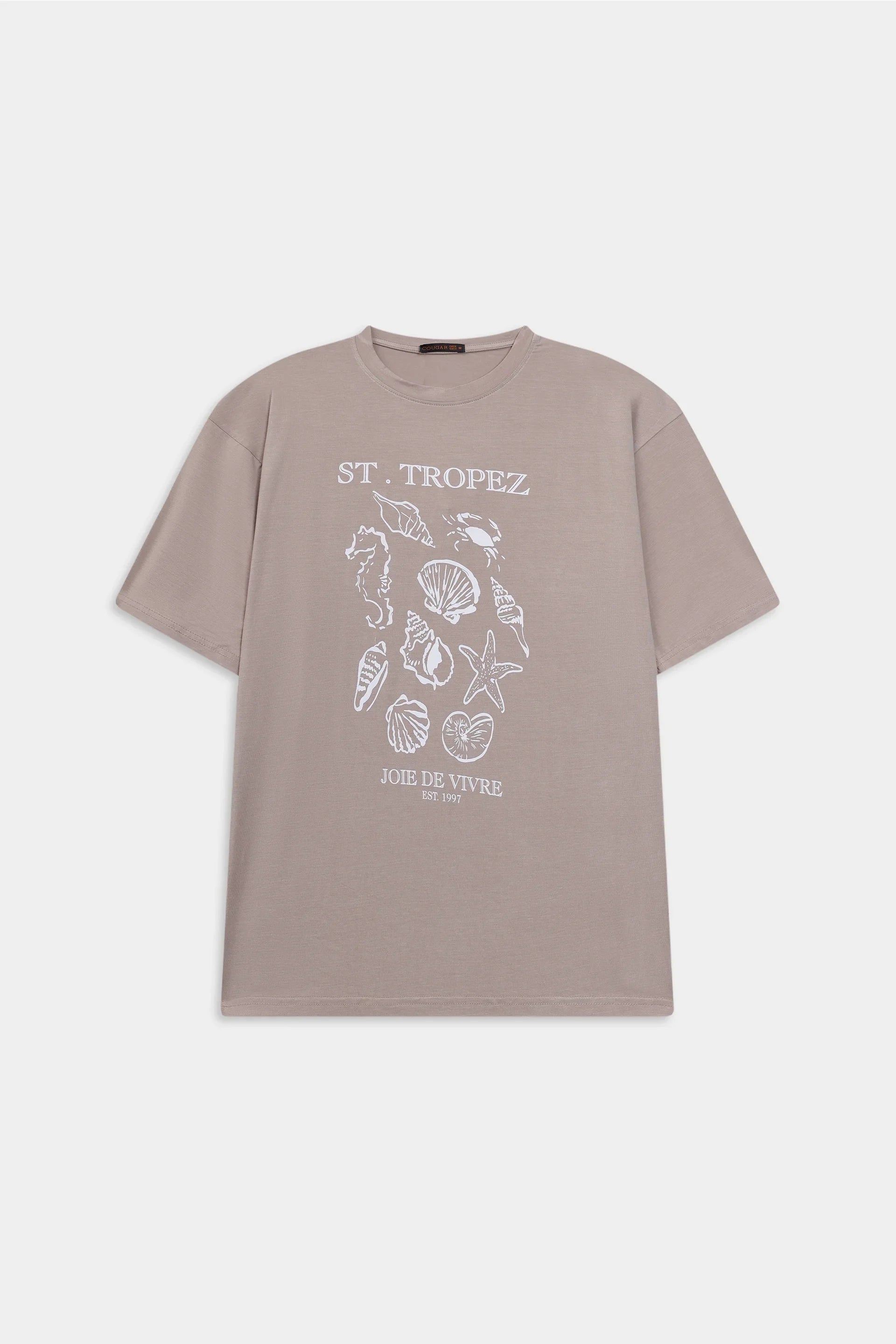 St.Tropez Graphic T-Shirt - Cougar Clothing