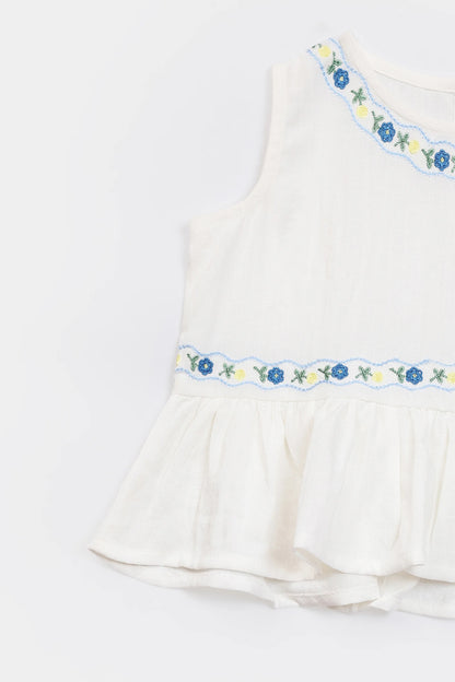 Embroidered Top - Cougar Clothing