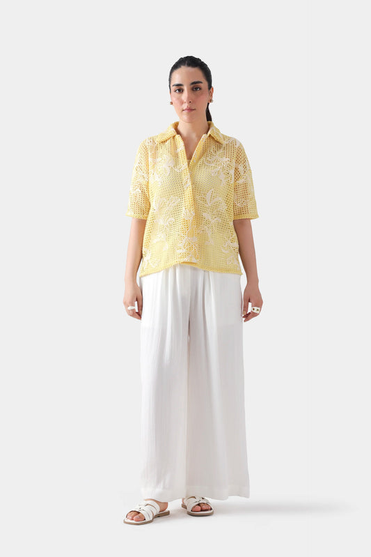 Textured Net Shirt - Cougar Clothing