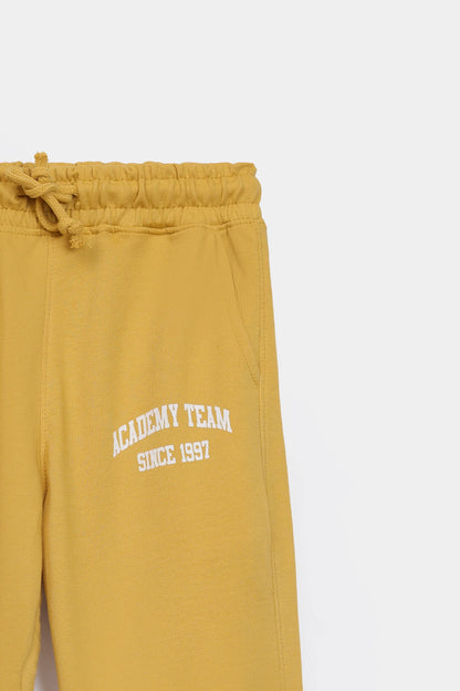 Text-Print Trousers - Cougar Clothing