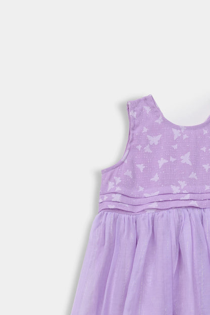 Crush Cotton Sleeveless Dress - Cougar Clothing