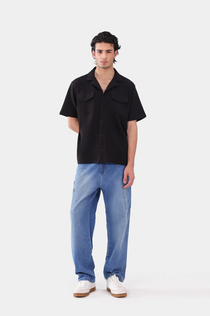 Pleated Jersey Shirt - Cougar Clothing