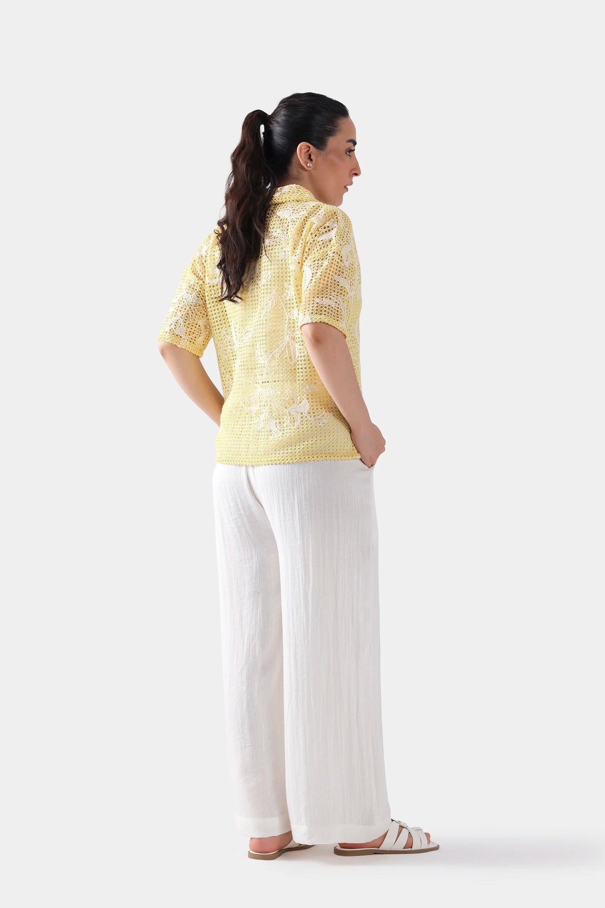 Textured Net Shirt - Cougar Clothing