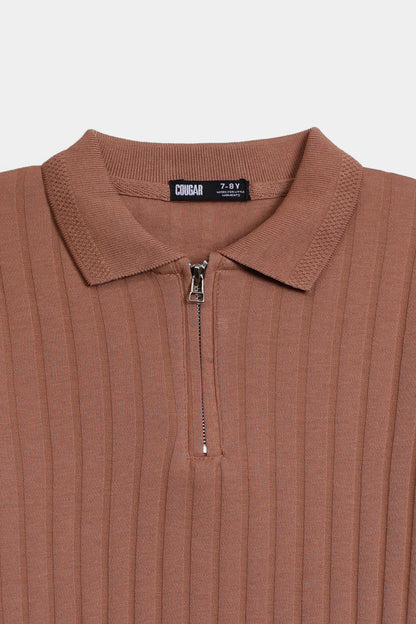 Needle Drop Interlock Polo - Cougar Clothing