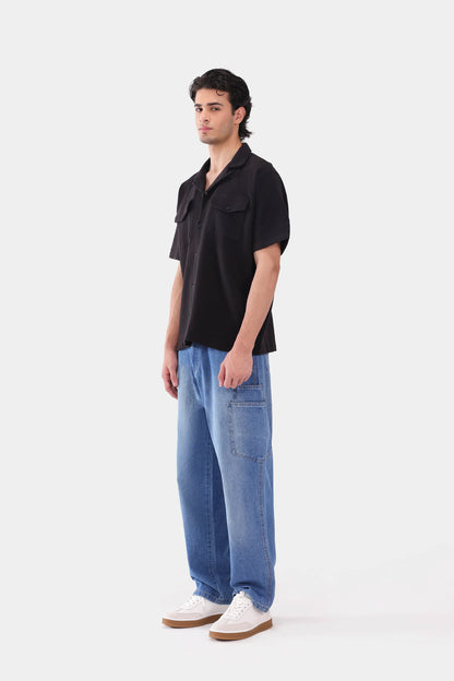 Pleated Jersey Shirt - Cougar Clothing