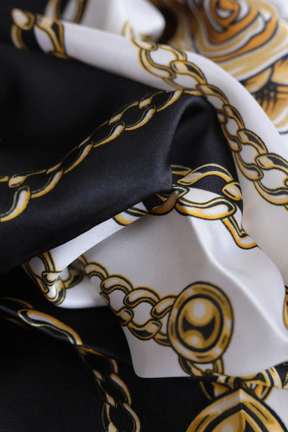 Printed Silk Scarf - Cougar Clothing