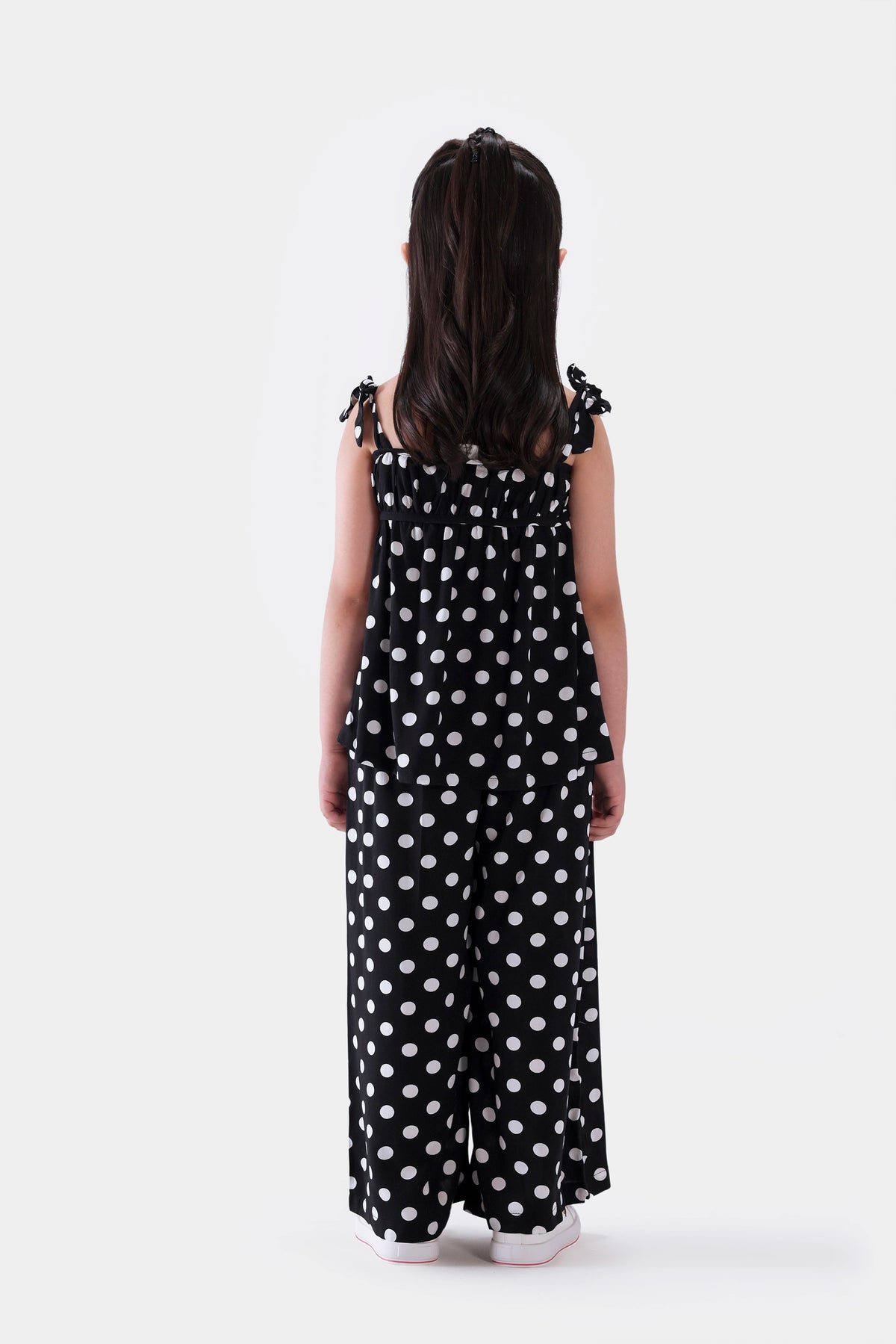 Printed Top With Tie Straps - Cougar Clothing