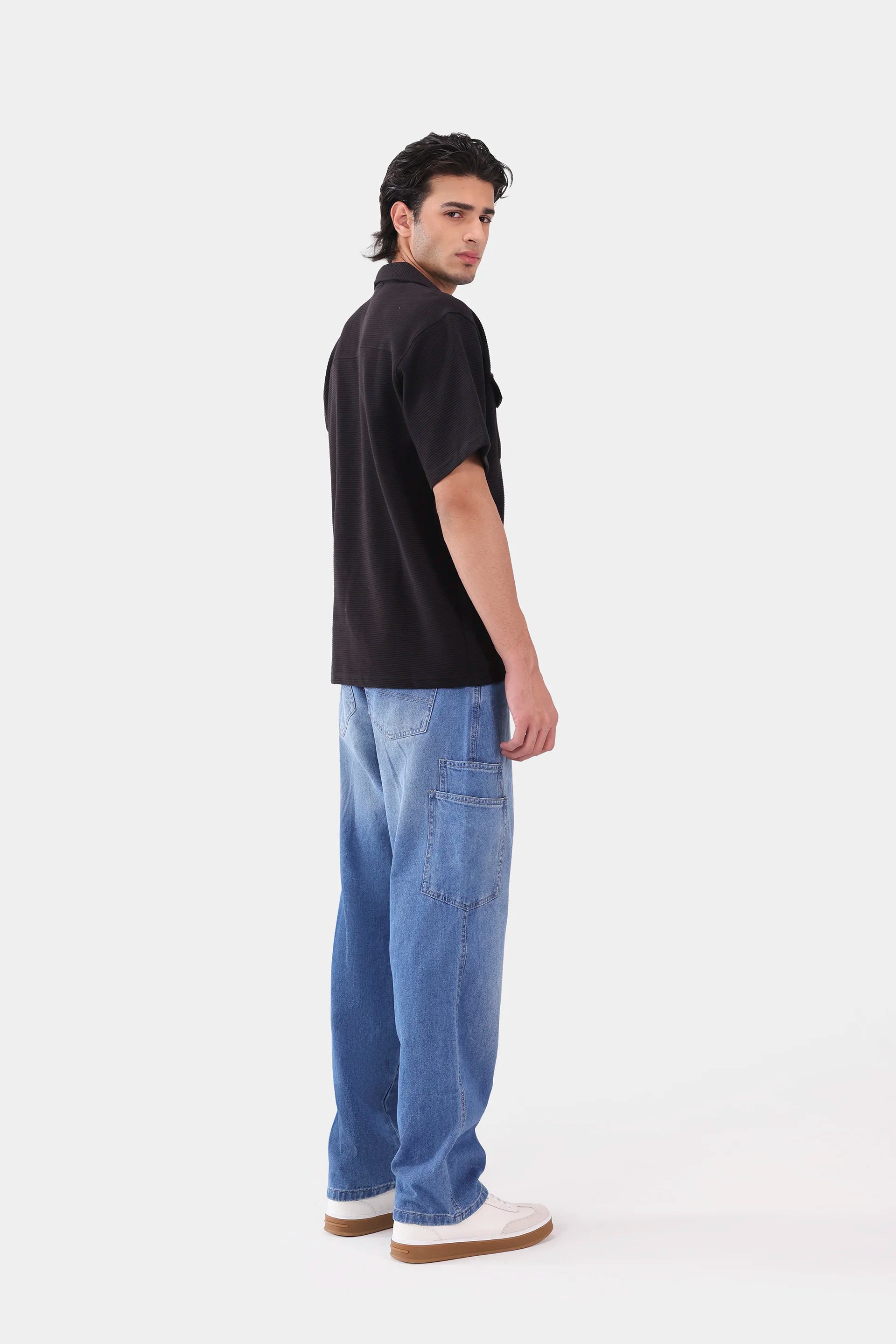 Pleated Jersey Shirt - Cougar Clothing