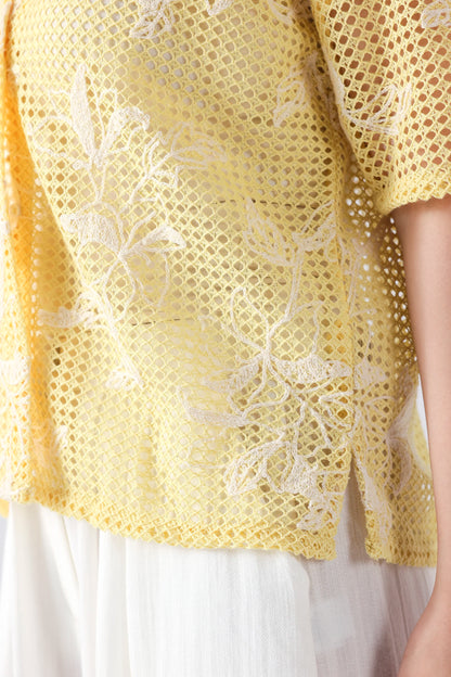 Textured Net Shirt - Cougar Clothing