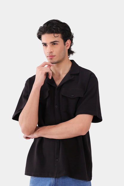 Pleated Jersey Shirt - Cougar Clothing