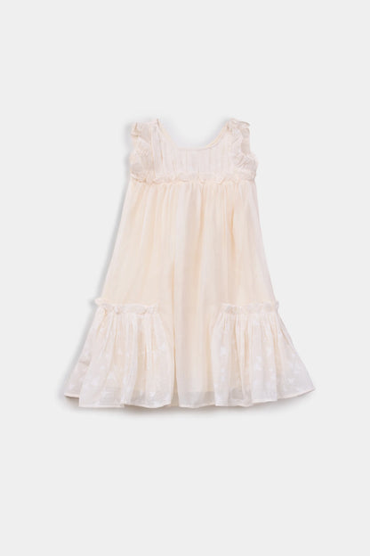 Crush Cotton Sleeveless Dress - Cougar Clothing