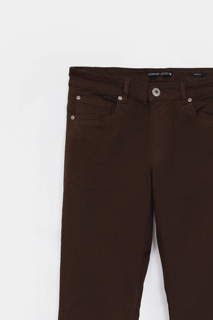 Slim Fit 5-Pocket Pants - Cougar Clothing