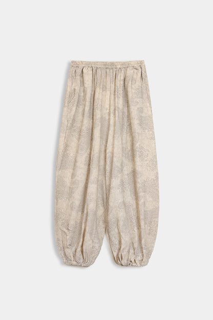 Printed Balloon Pants - Cougar Clothing