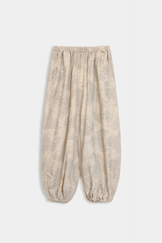 Printed Balloon Pants - Cougar Clothing