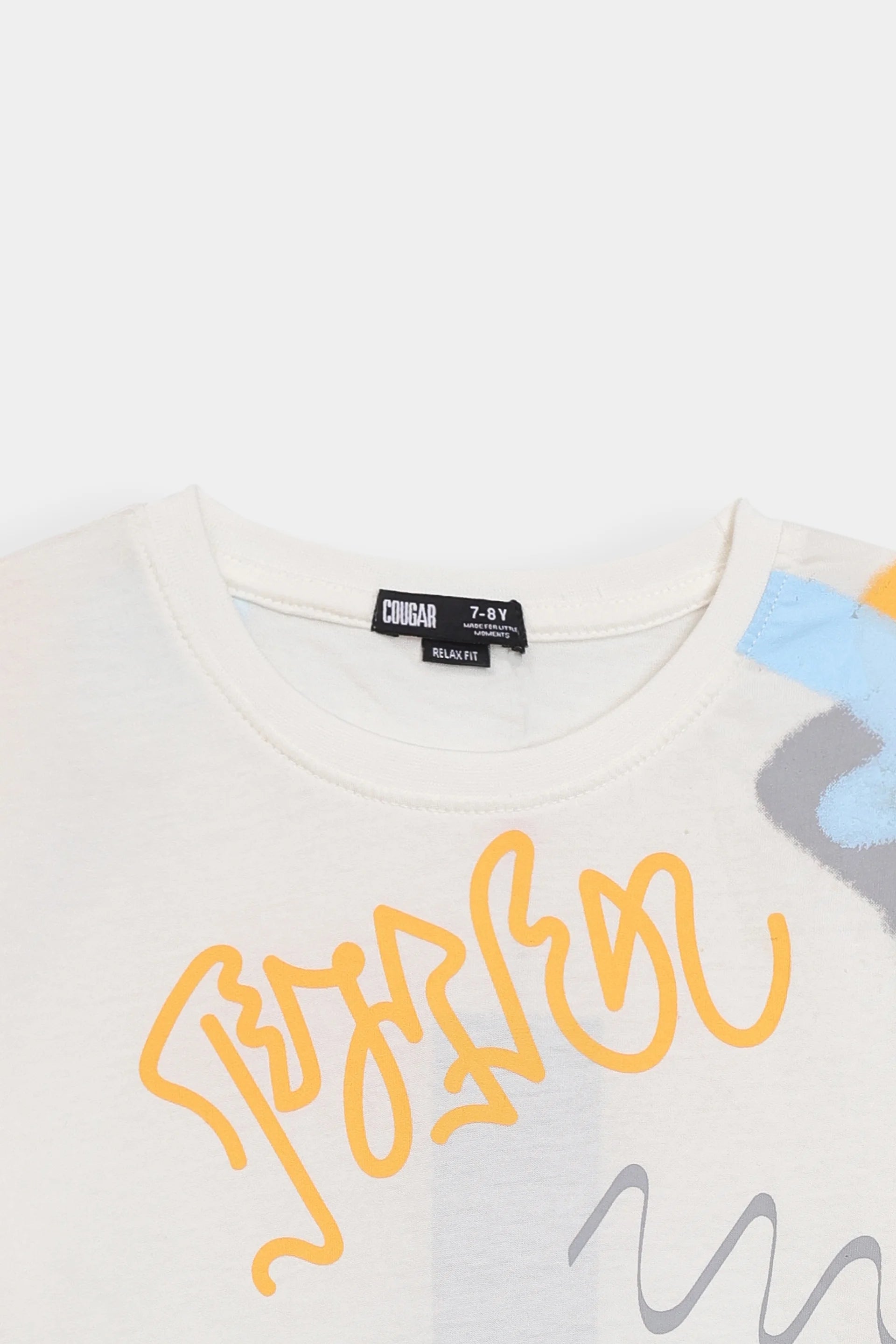 All-Over Printed Relaxed T-Shirt - Cougar Clothing