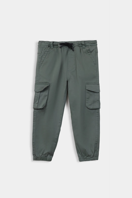 Cargo Drawstring Trousers - Cougar Clothing