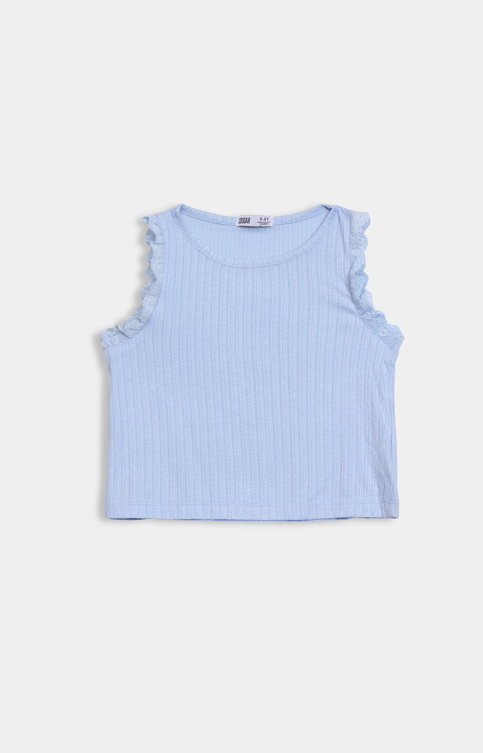 Frilled Trim T-Shirt - Cougar Clothing