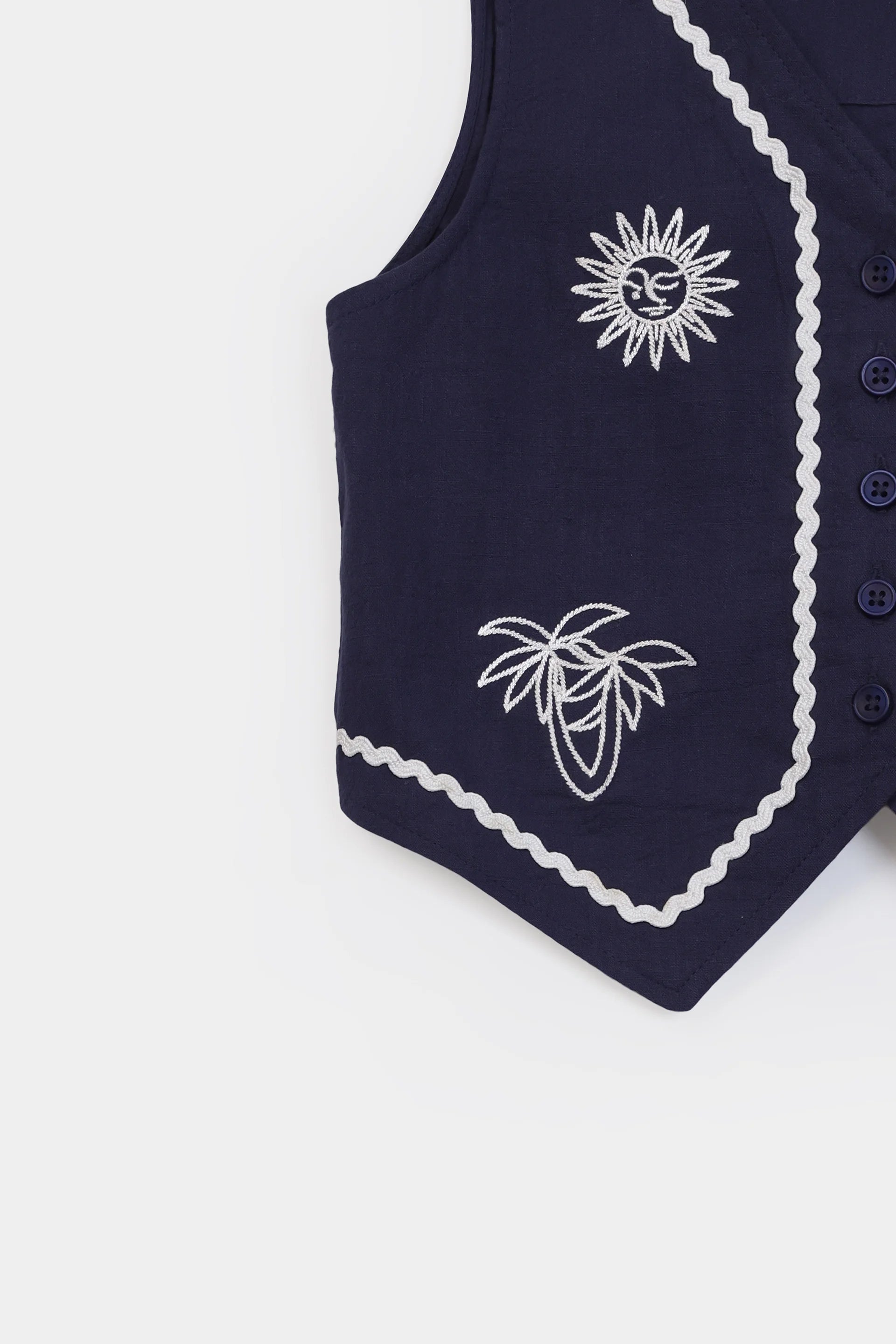 Embroidered Vest - Cougar Clothing