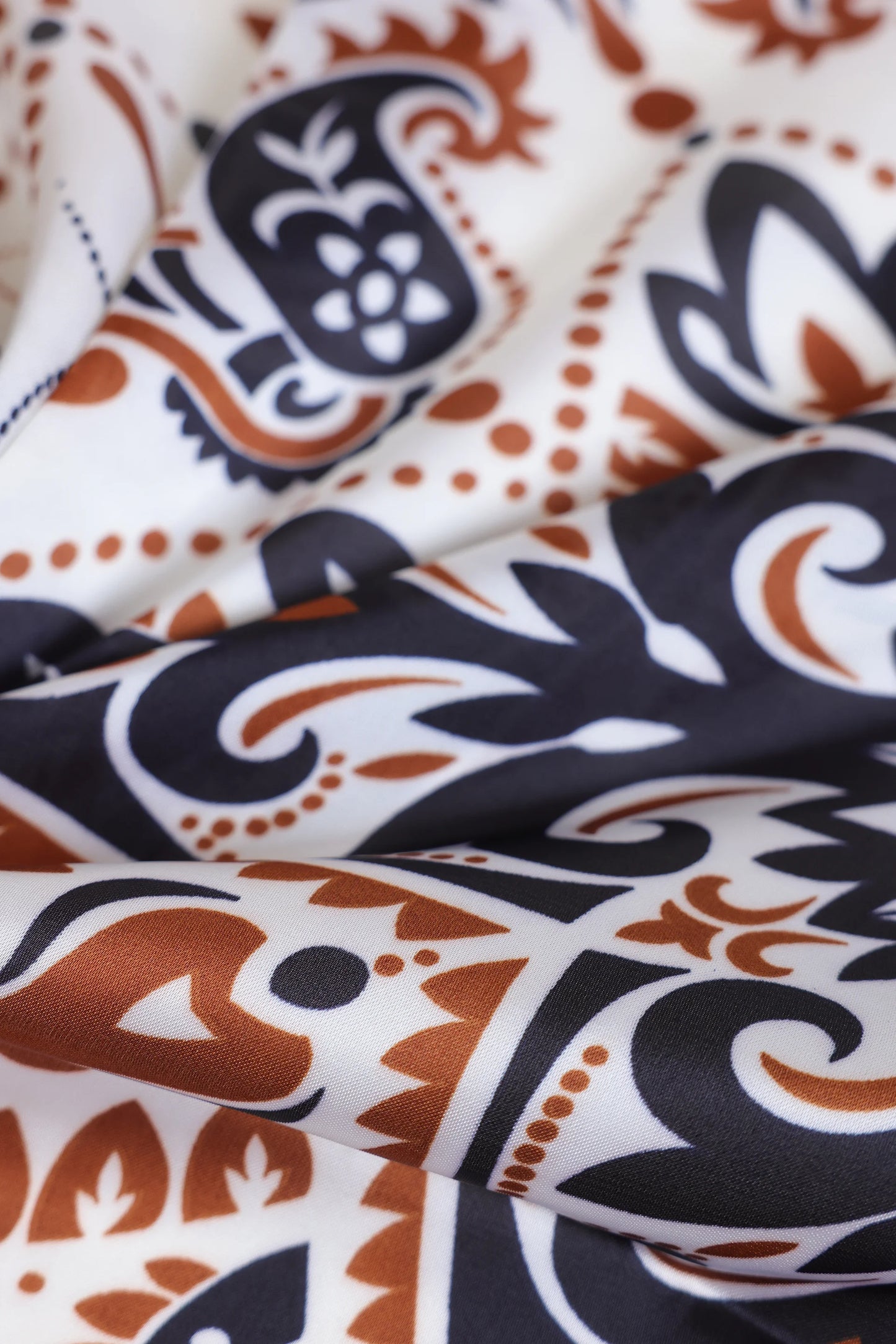 Printed Silk Scarf - Cougar Clothing