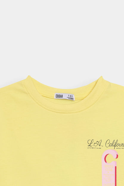 Graphic Jersey Cotton T-Shirt - Cougar Clothing