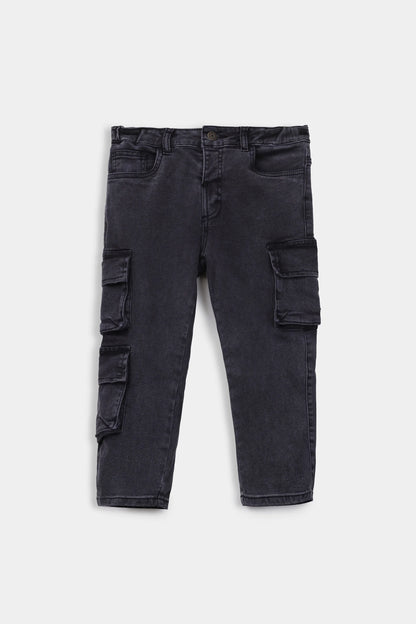 Denim Cargo Trousers - Cougar Clothing
