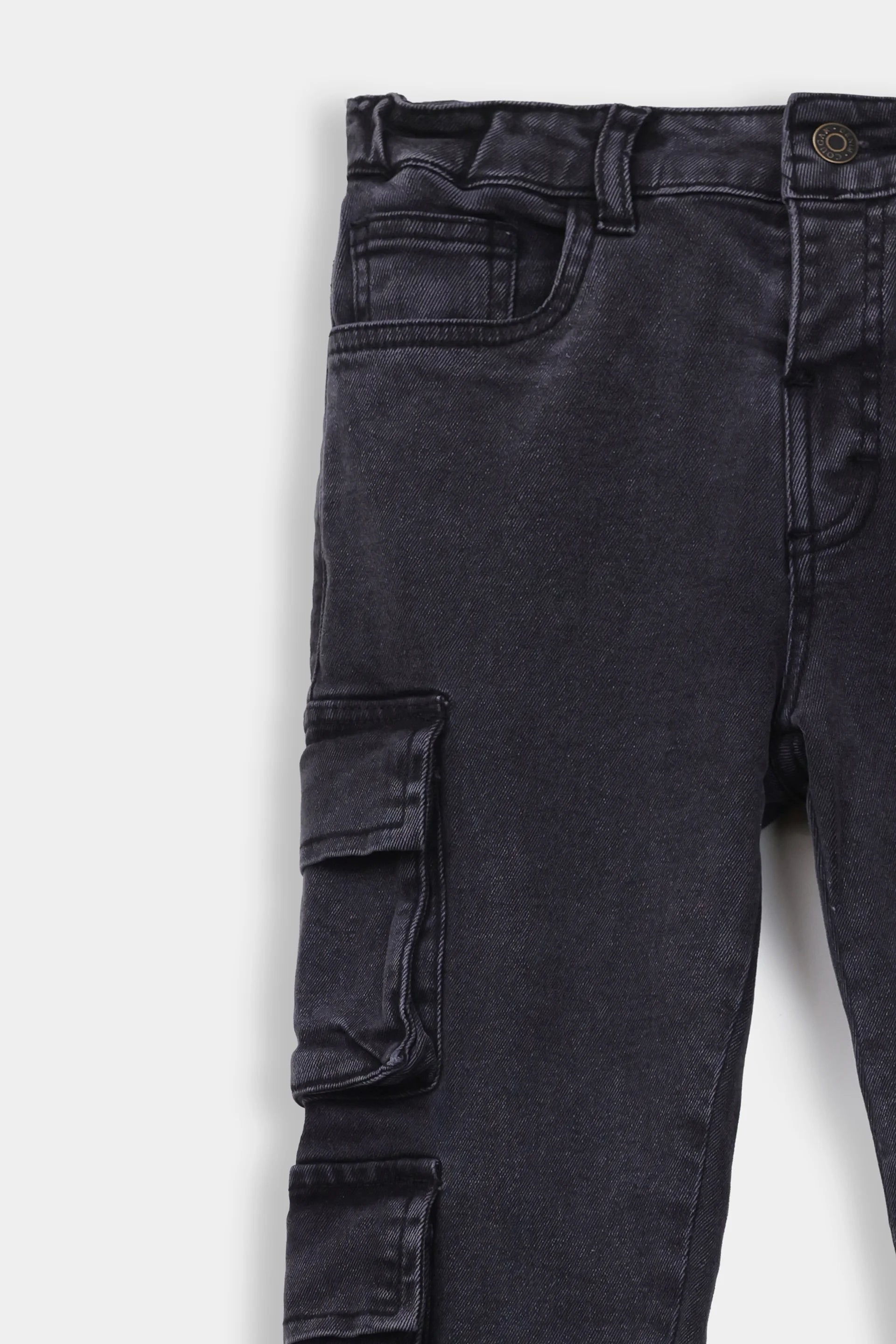 Denim Cargo Trousers - Cougar Clothing