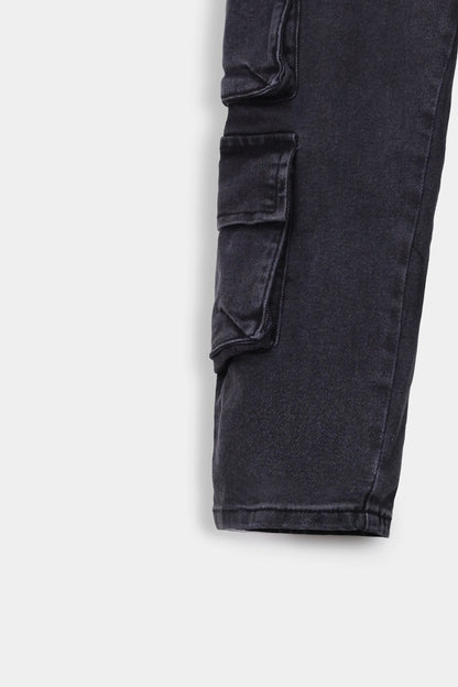 Denim Cargo Trousers - Cougar Clothing