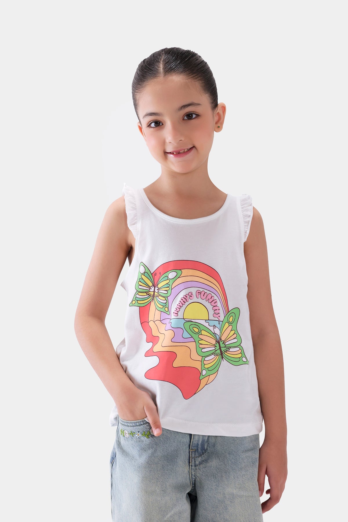 Graphic Knit Tank Top - Cougar Clothing