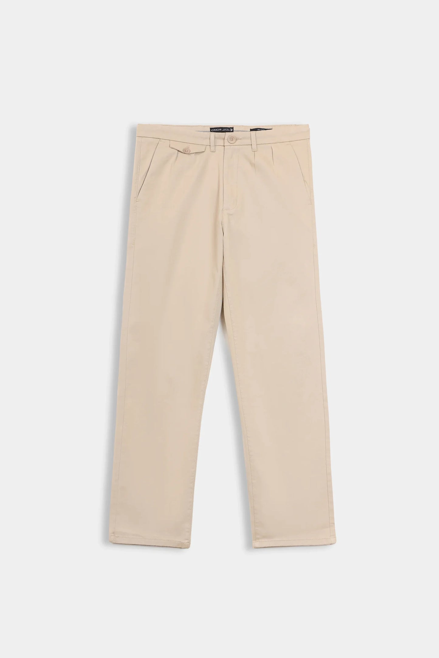 Pleated Chino Pants - Cougar Clothing