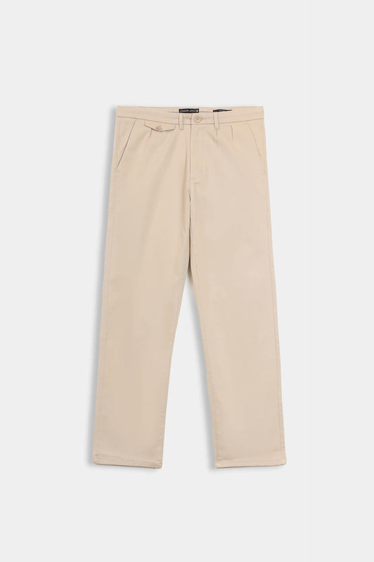 Pleated Chino Pants - Cougar Clothing