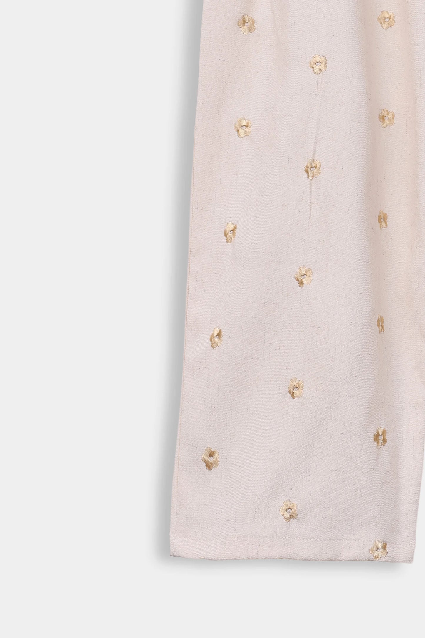 Linen Embroidered Trousers - Cougar Clothing