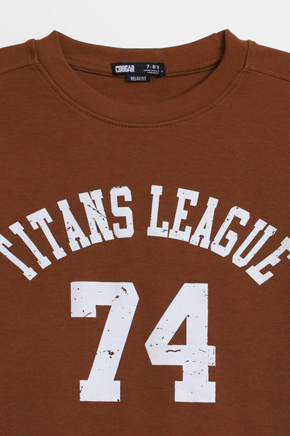 Graphic Interlock T-Shirt - Cougar Clothing