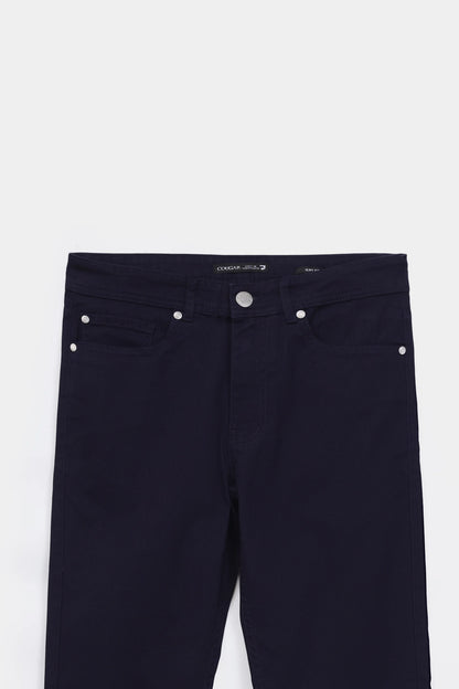 Slim Fit 5-Pocket Pants - Cougar Clothing