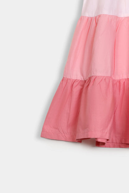 Embroidered Tier Dress - Cougar Clothing