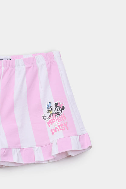 Striped Terry Shorts - Cougar Clothing