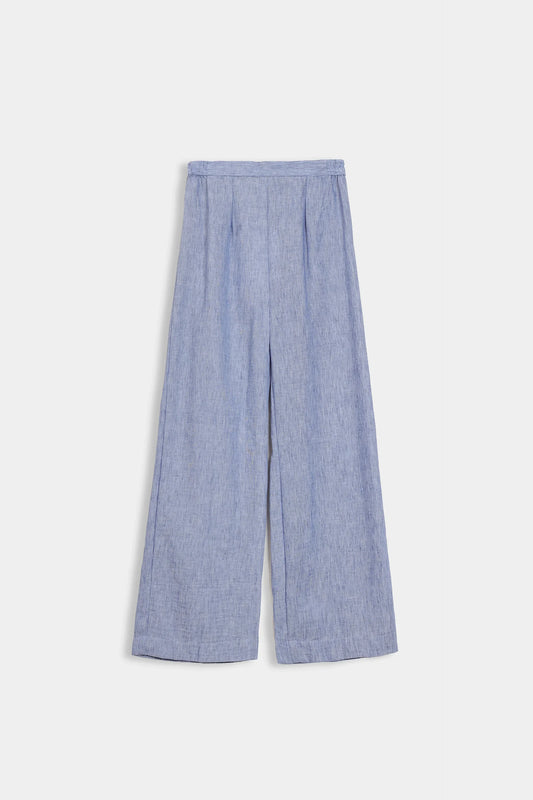 Textured Pleated Trousers - Cougar Clothing