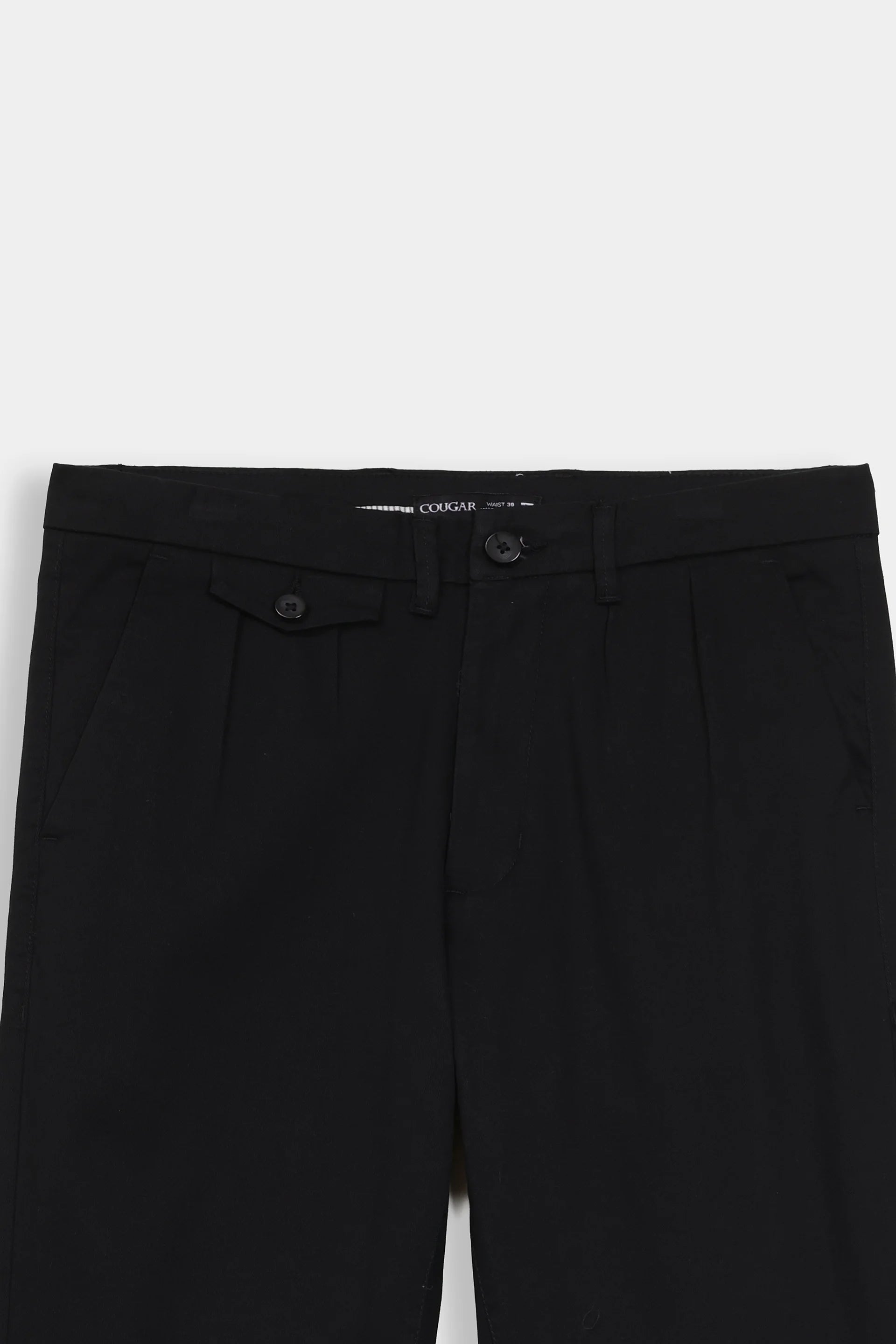Pleated Chino Pants - Cougar Clothing