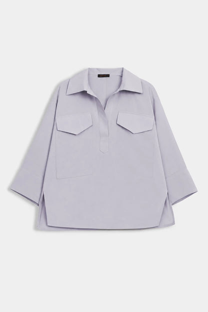 Oversized Top With Flap Pockets - Cougar Clothing
