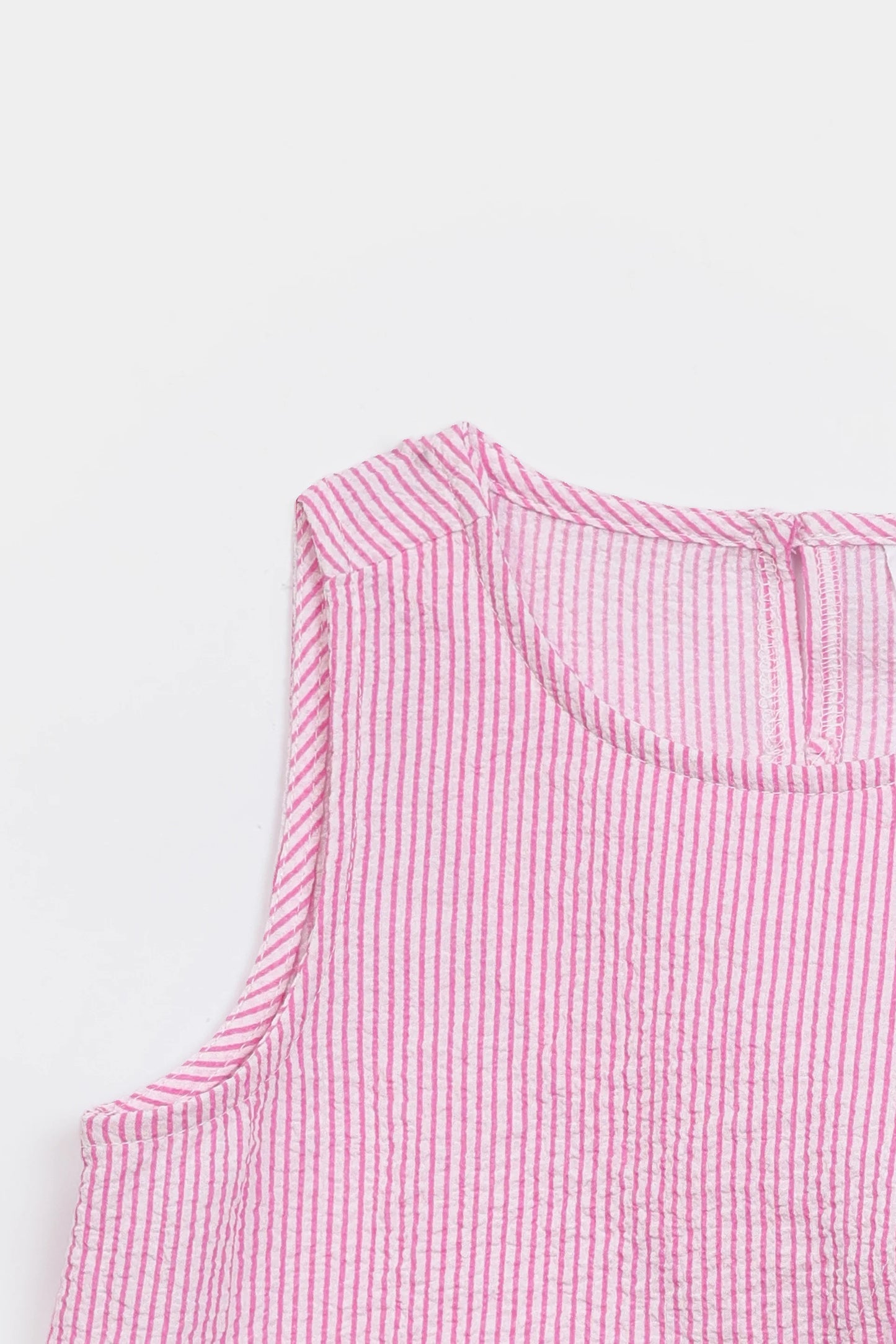Striped Cotton Top - Cougar Clothing