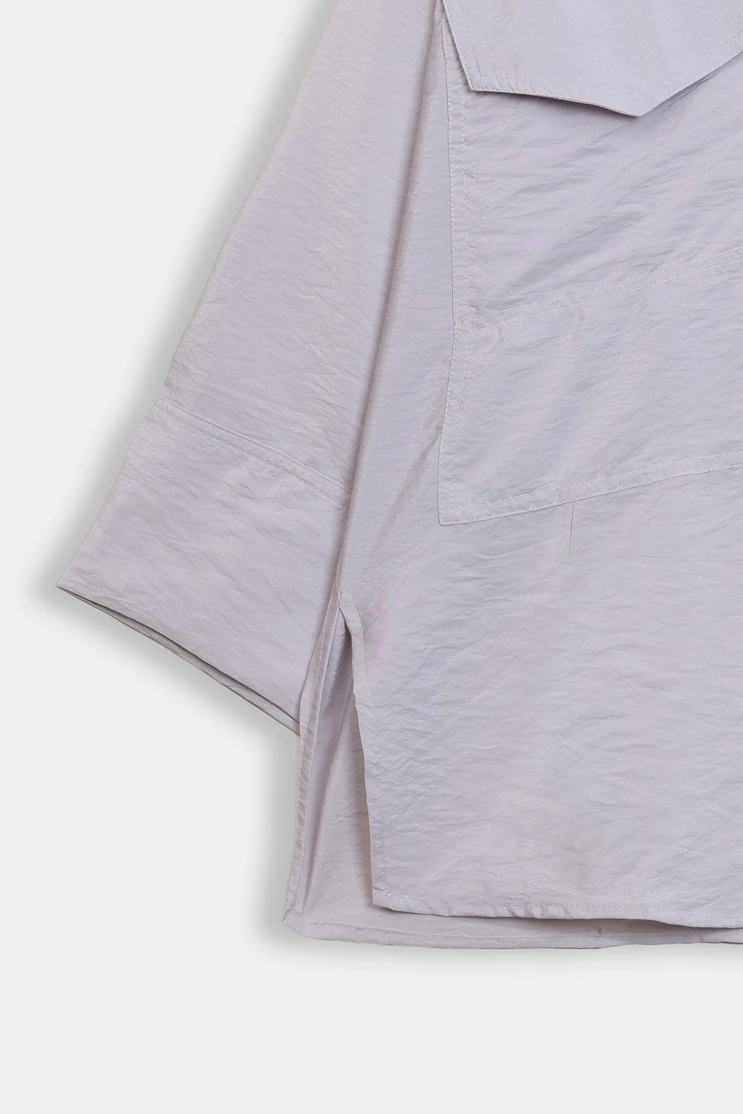 Oversized Top With Flap Pockets - Cougar Clothing