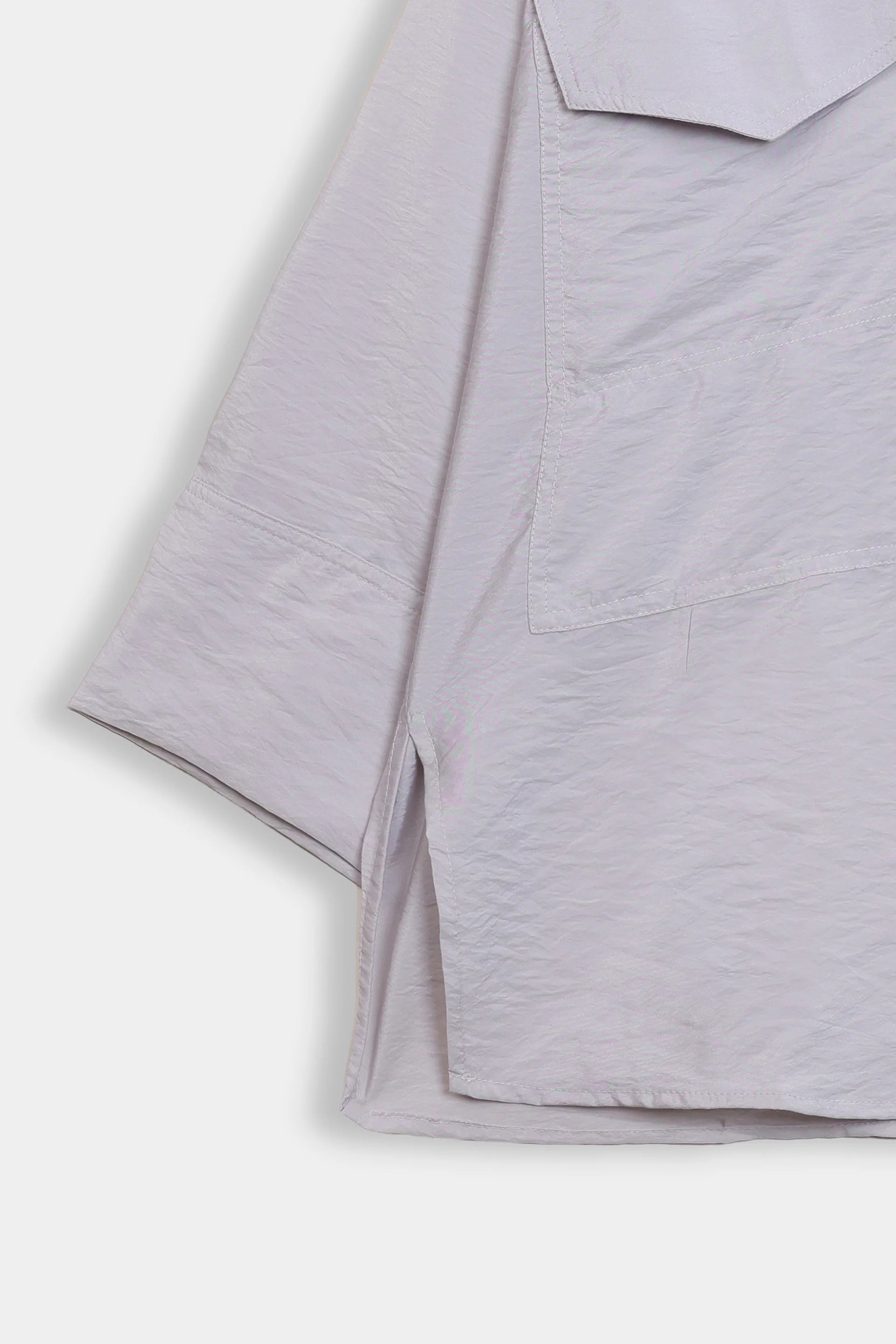 Oversized Top With Flap Pockets - Cougar Clothing