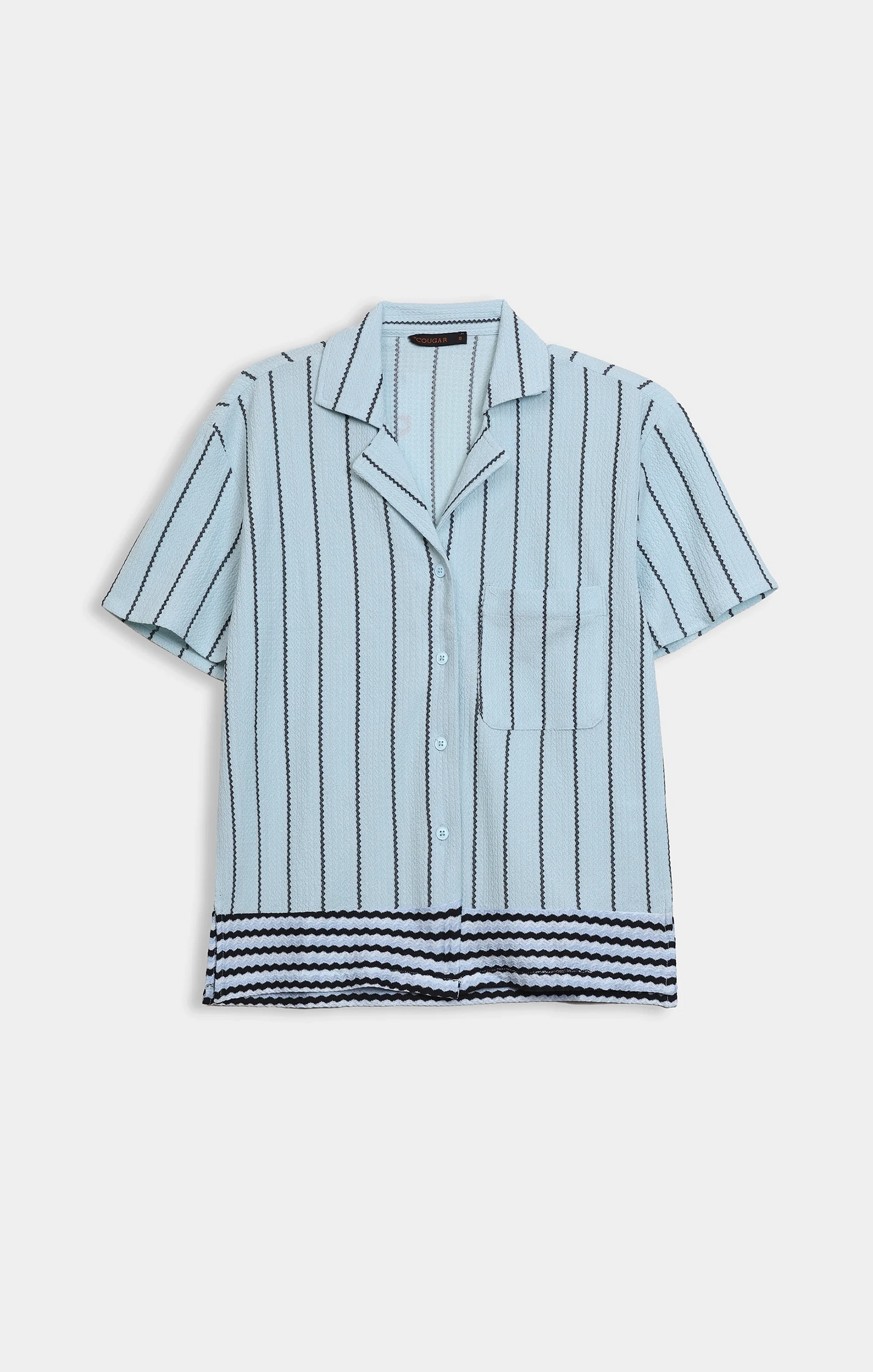 Striped Knitted Shirt - Cougar Clothing