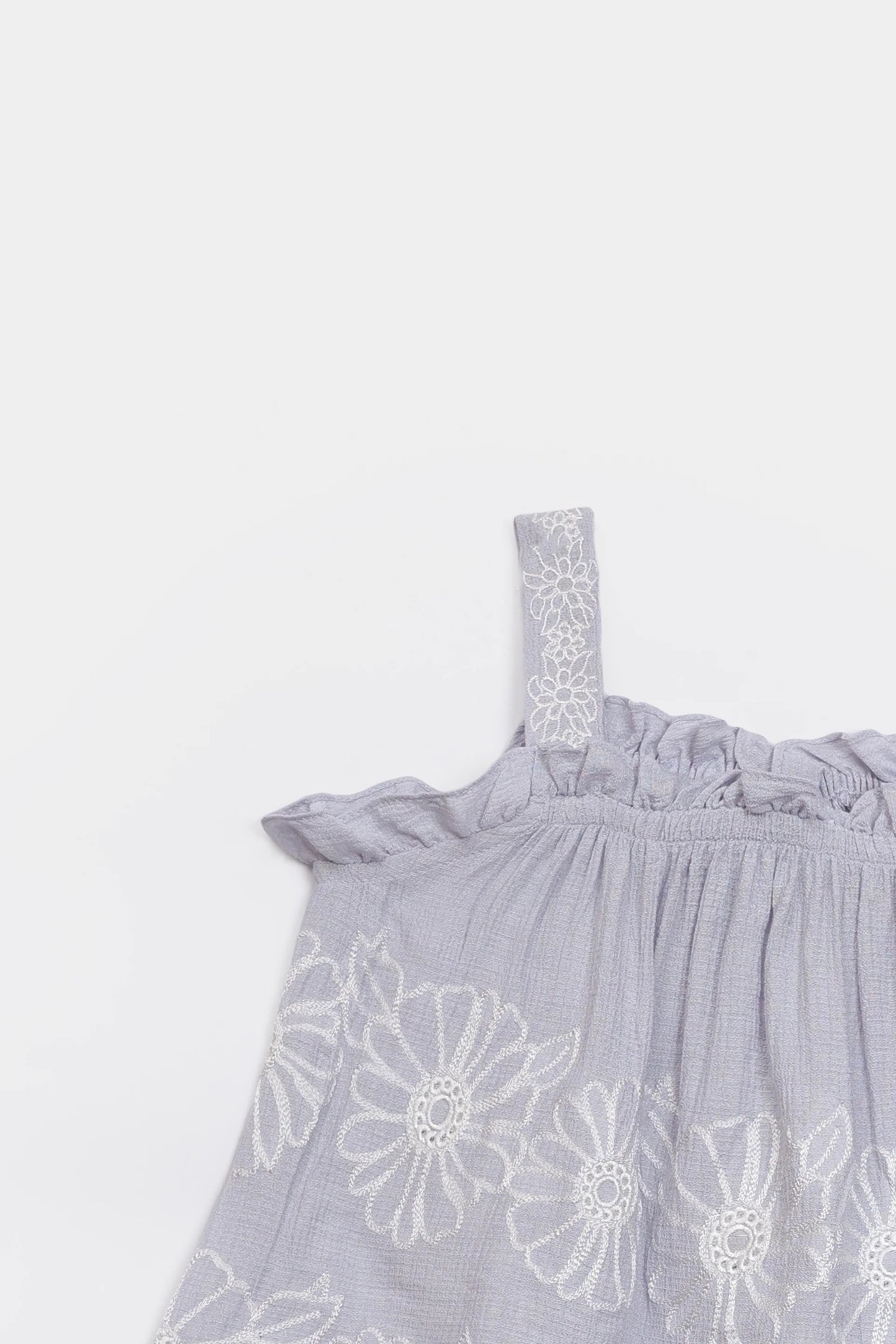 Floral Embroidered Top - Cougar Clothing