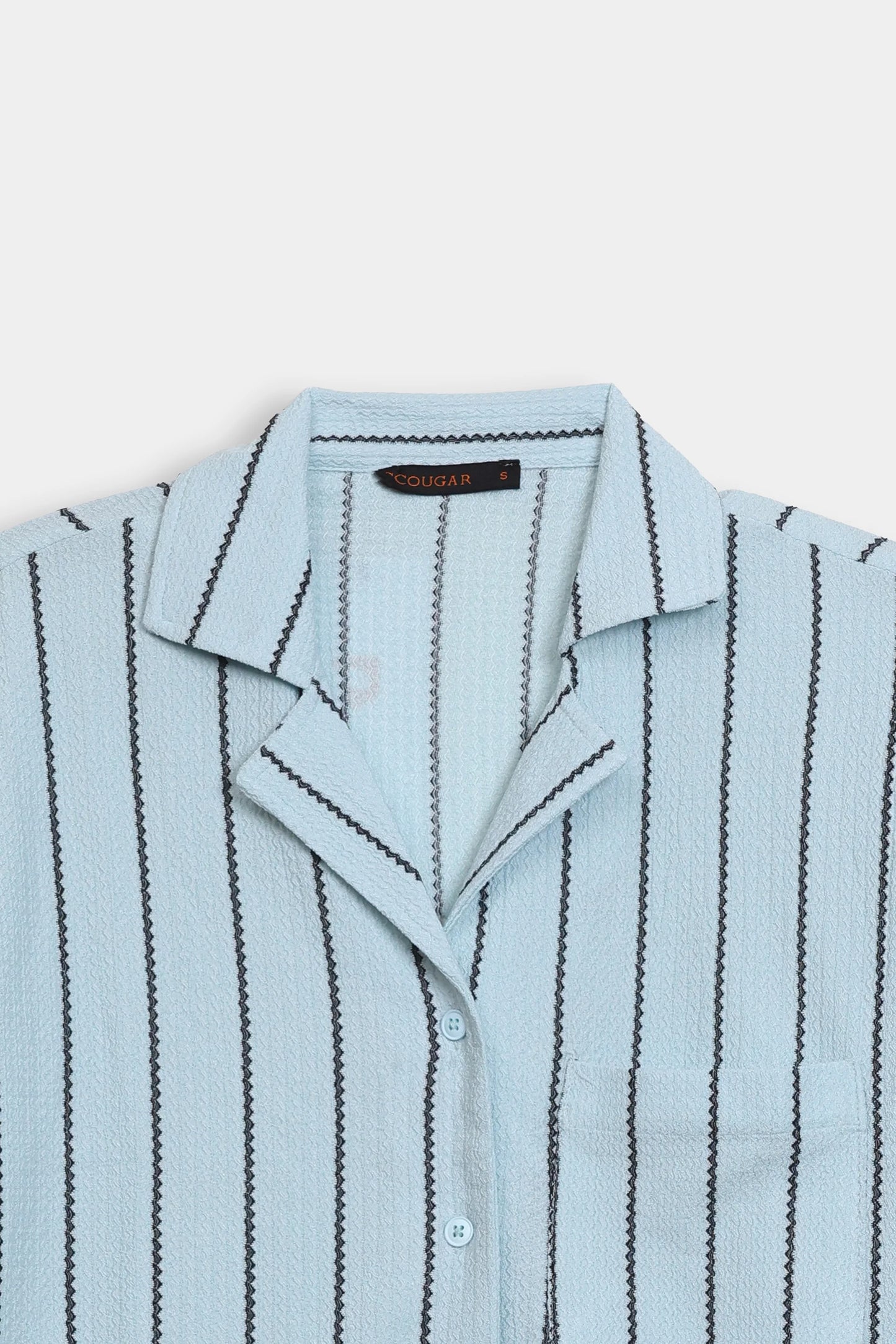 Striped Knitted Shirt - Cougar Clothing