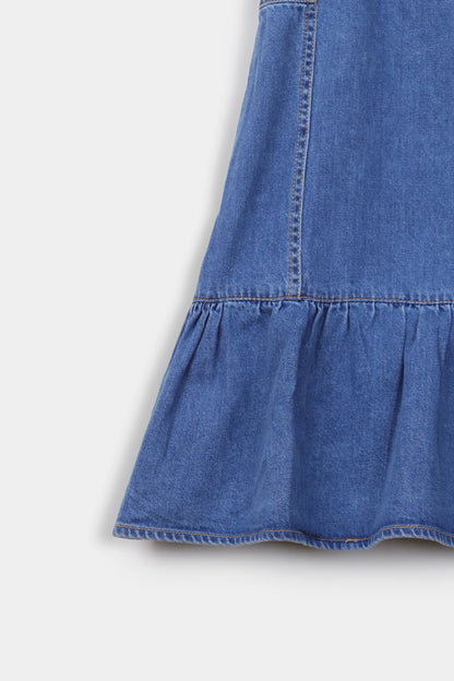 Denim Dress - Cougar Clothing