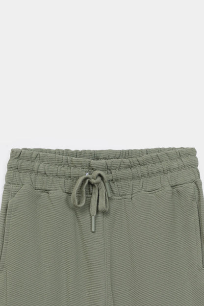 Ottoman-Knit Shorts - Cougar Clothing