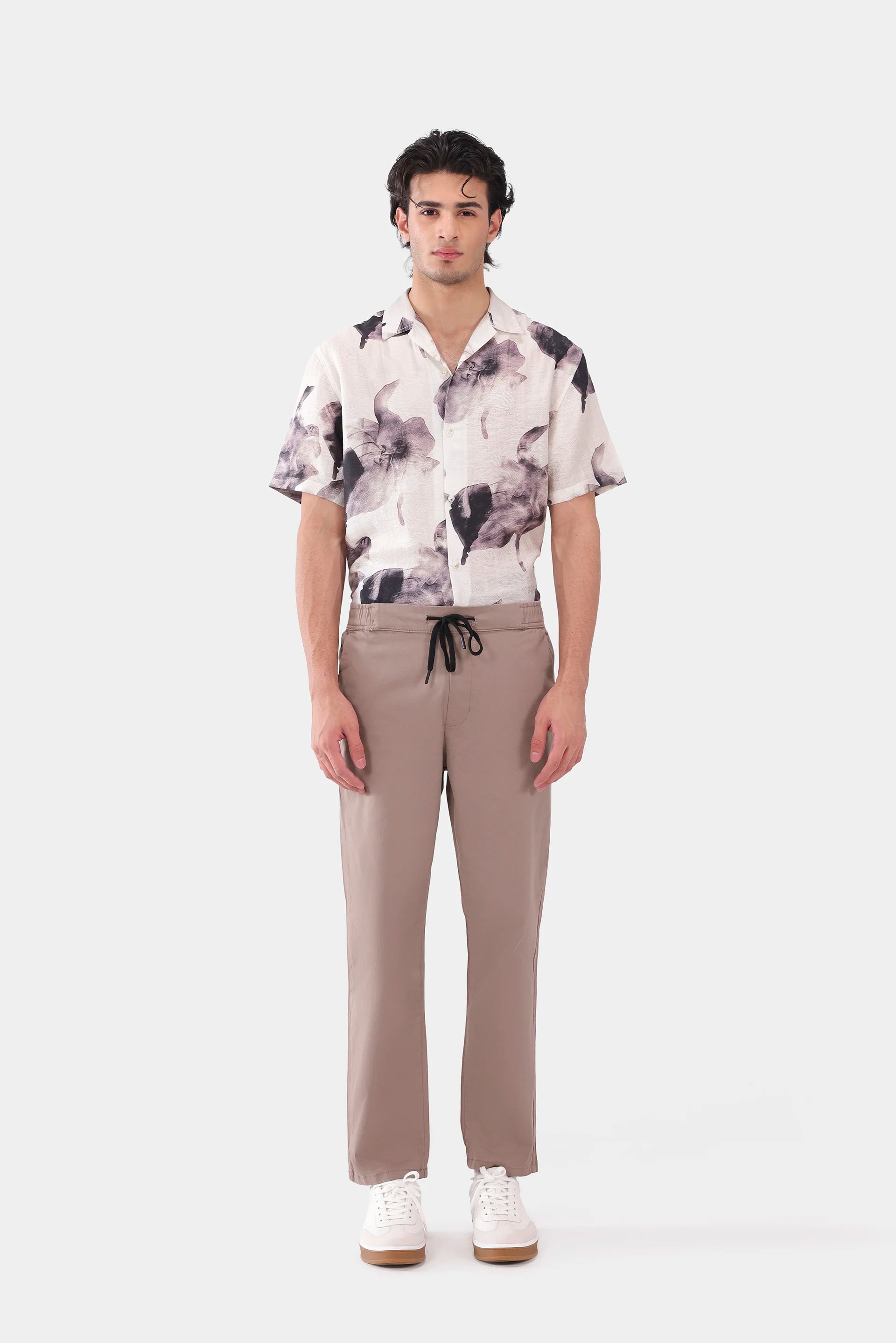 Jogger Fit Twill Trousers - Cougar Clothing